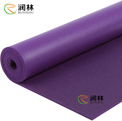 체육관 운동 단층 PVC 요가 매트 Foldable Eco 친절한 다채로운