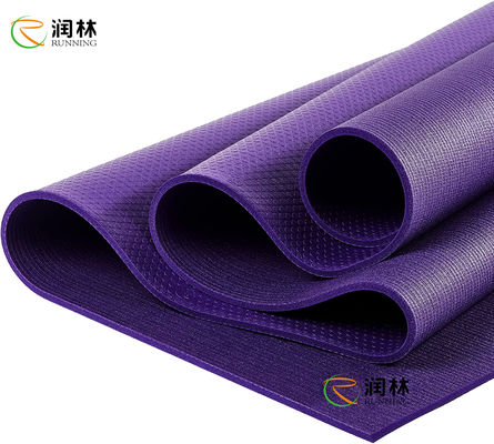 체육관 운동 단층 PVC 요가 매트 Foldable Eco 친절한 다채로운