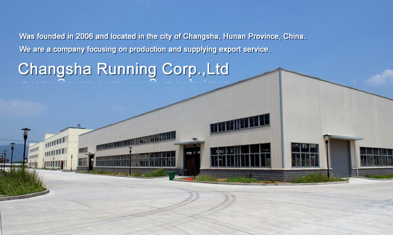 중국 Changsha Running Import &amp; Export Co., Ltd. 회사 프로필