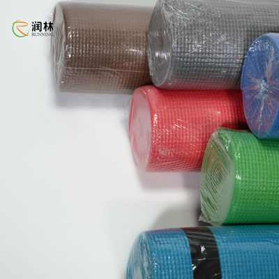 운동 적당 4-10mm 간격 요가 PVC 매트 목록 미끄럼 방지 각종 색깔